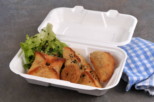 Assortiment de produits emballés